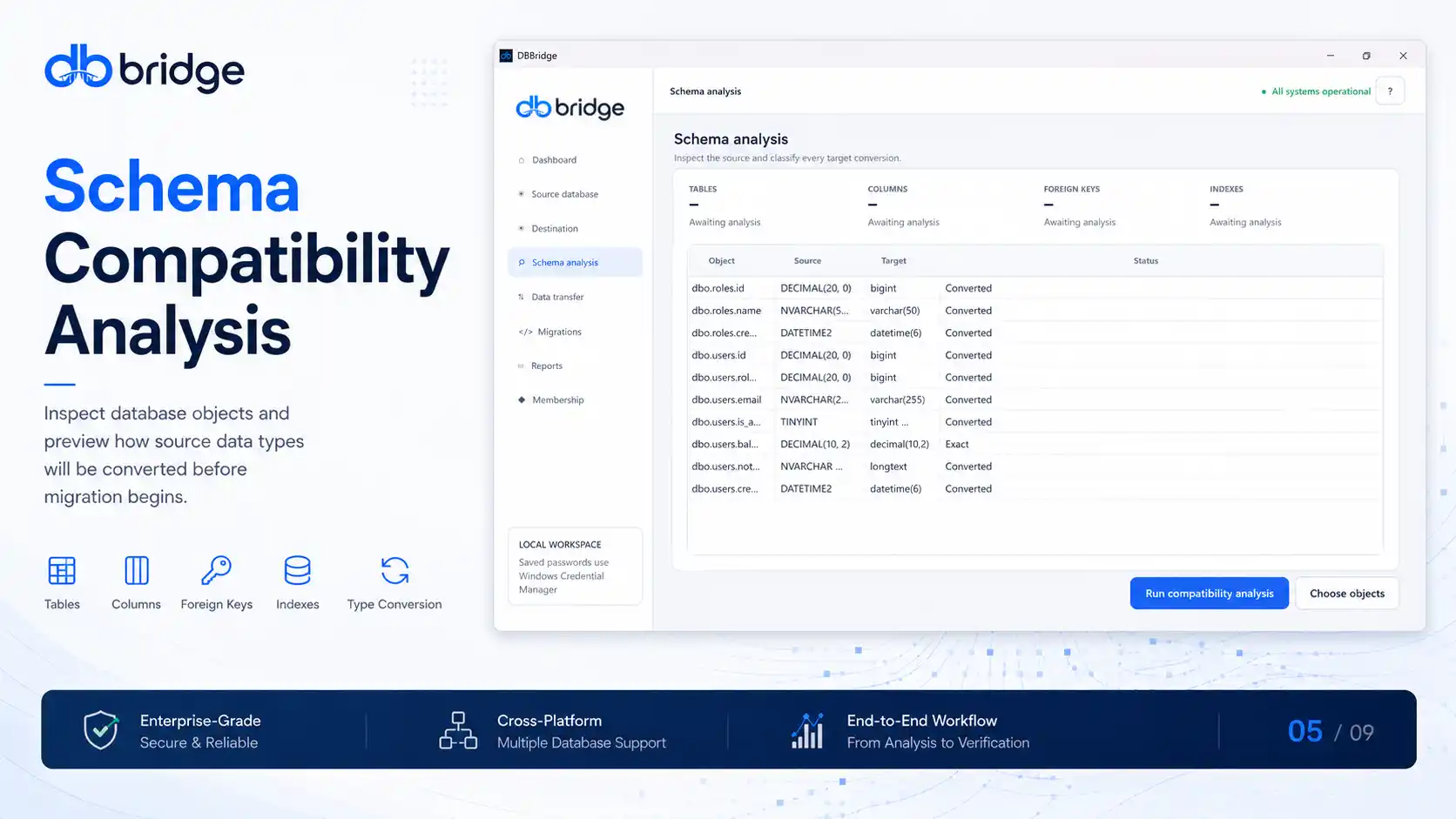 DBBridge screen 5